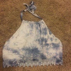 American Eagle halter crop top